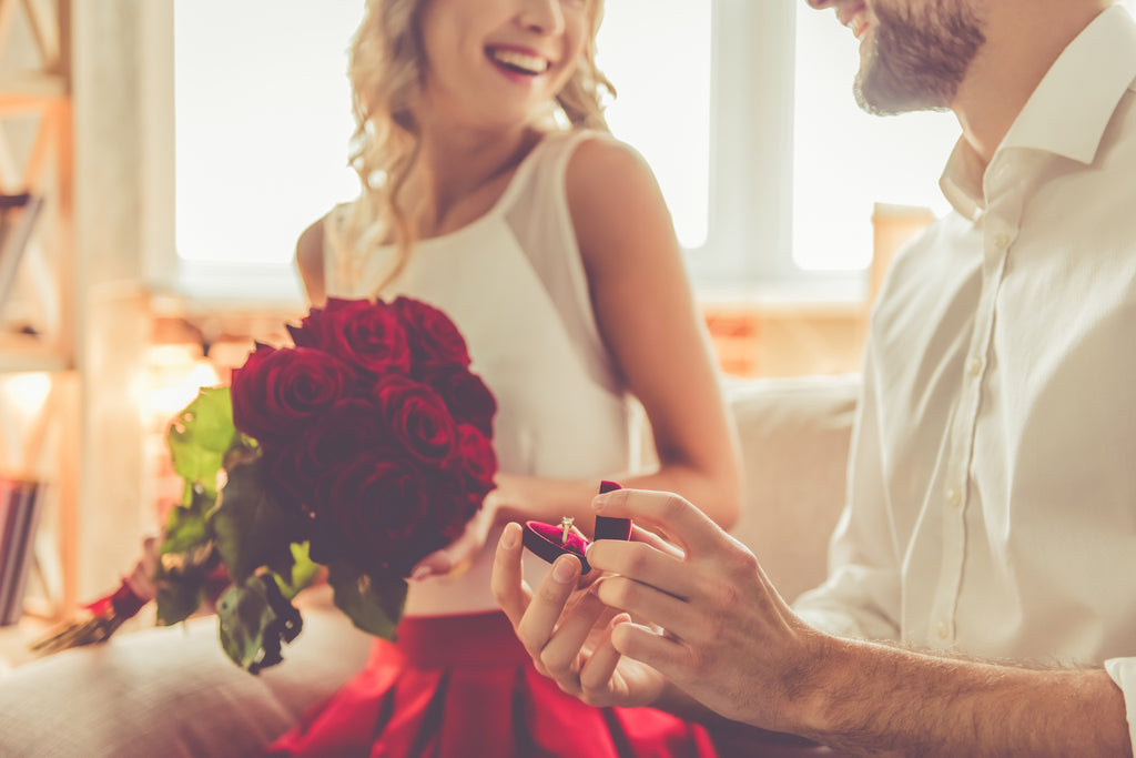 Five Romantic At Home Proposal Ideas