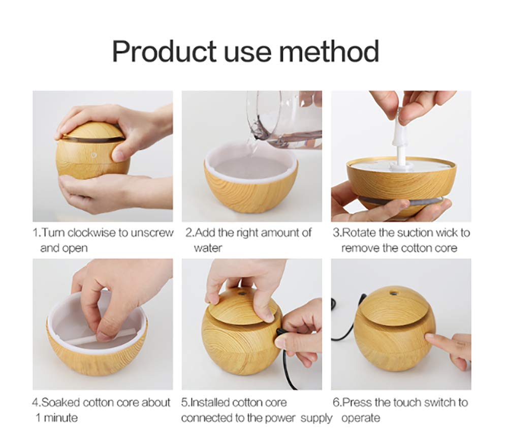 USB Aromatherapy Diffuser and Humidifier