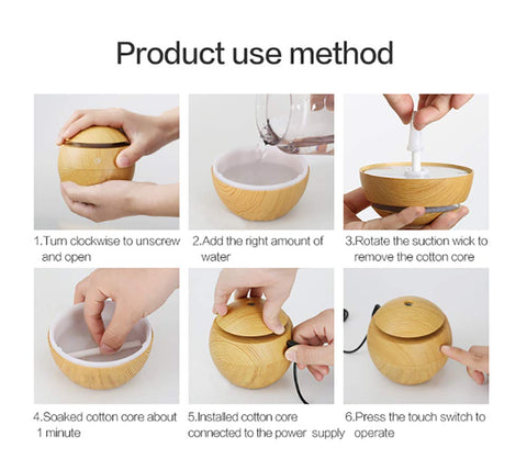 Image of USB Aromatherapy Diffuser and Humidifier