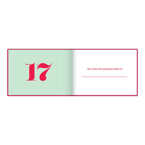 Image of What I Love About You Mini Book