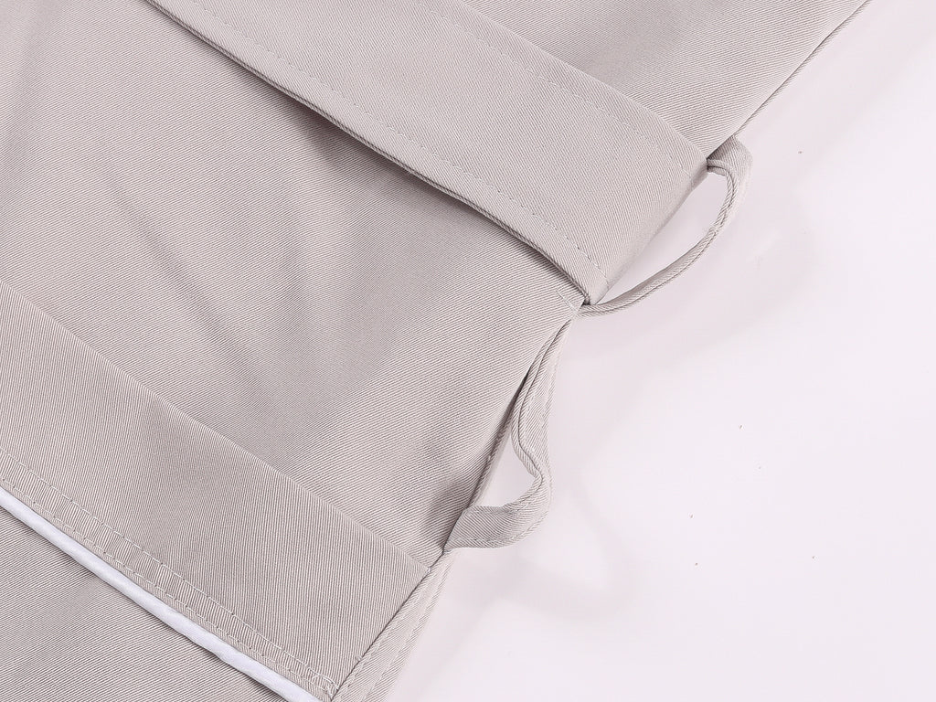 mr mrs gabardine robes for couples belt loop