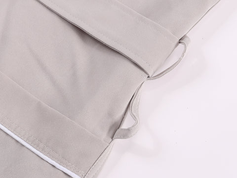 Image of belt detail his and her robes