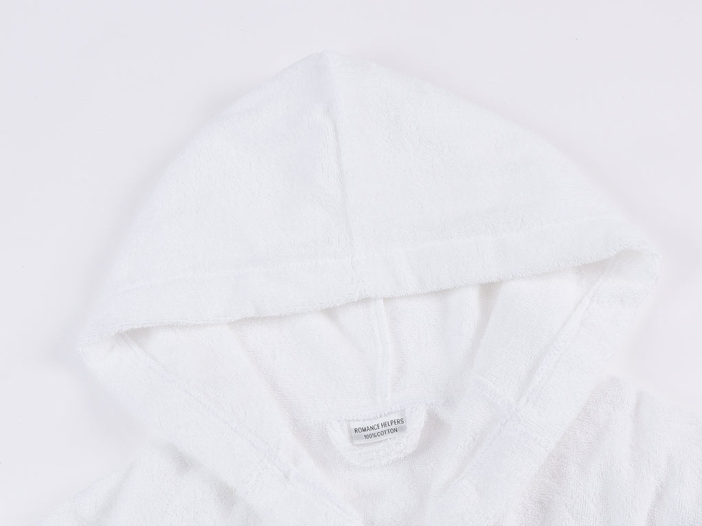 Mr and Mrs Hooded Bathrobes | Set of Two Spa Robes with Hoods with Mr & Mrs Monograms