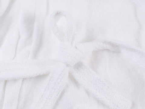 Image of Mr and Mrs Hooded Bathrobes | Set of Two Spa Robes with Hoods with Mr & Mrs Monograms