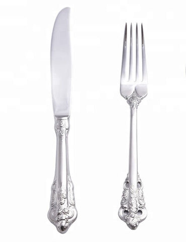 Image of Romantic Flatware Set for Two