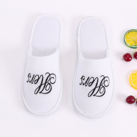 Image of His & Hers Bathrobes & Slippers Set | Four Piece Gift Set for Couples