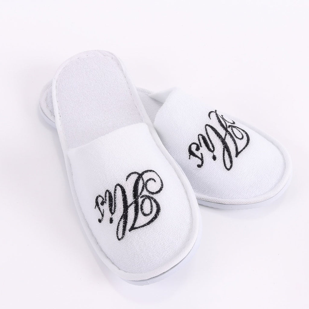 matching couple slipper set