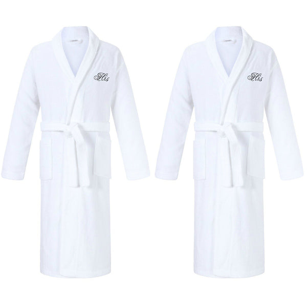 His & His Gay Bathrobes Gift Set Romance Helpers