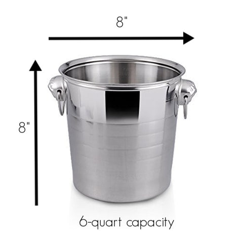 Image of large 6 quarter champagne ice bucket wine chiller