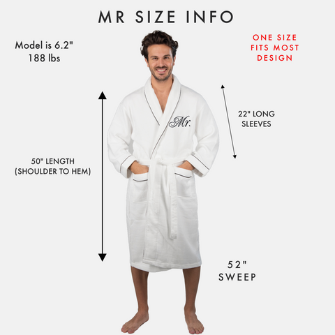 Image of mens mr robe