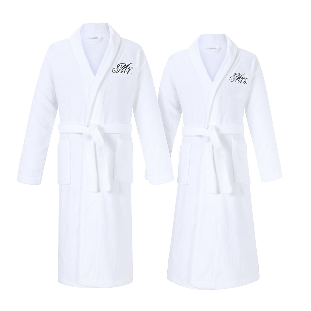 mr and mrs bathrobes for couples