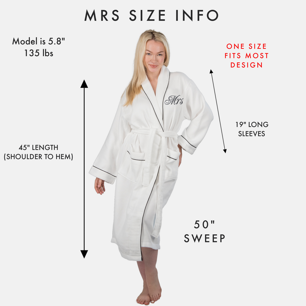womens mrs robe