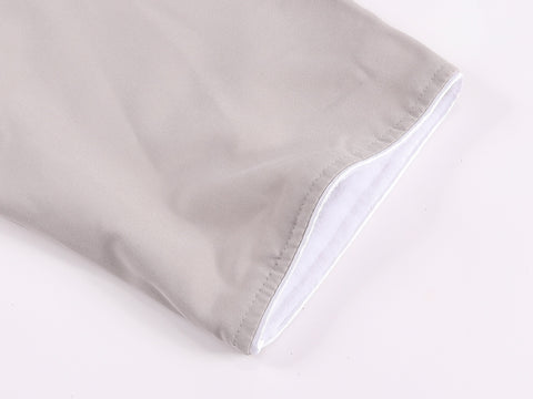 Image of sleeve detail his and her robes