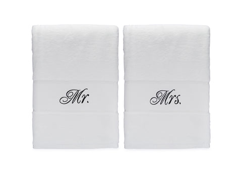 Image of his and hers towels