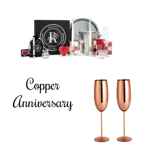 7th Anniversary Décor & Copper Gift Package