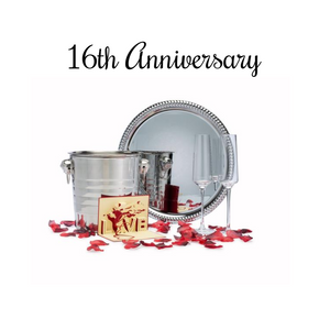 16th Anniversary Décor and Gift Package