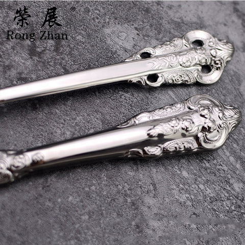 Image of Romantic Flatware Set for Two