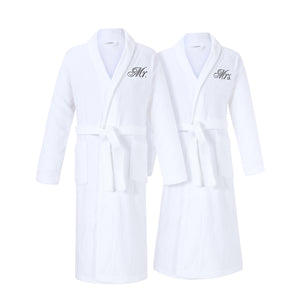 mr and mrs matching robes set for couples
