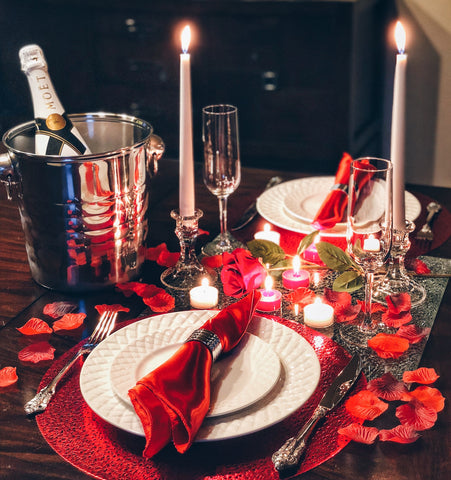 Image of romantic valentines day dinner ideas