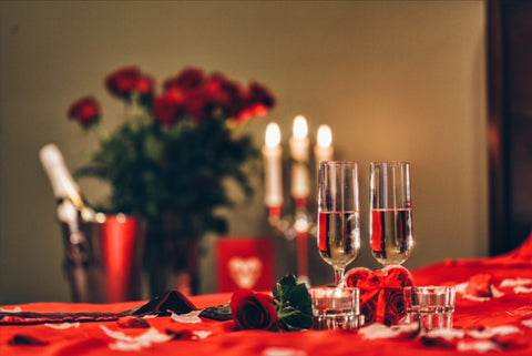 Image of romantic valentines day bedroom ideas